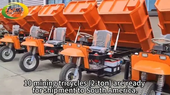 地下採掘/ダンパー採掘用三輪電動三輪車/2トンディーゼル三輪車オートバイ/建設ミニダンパー/三輪車農業